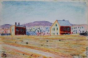 Patterson, New Jersey, 1924 (w/c, coloured pencil and
