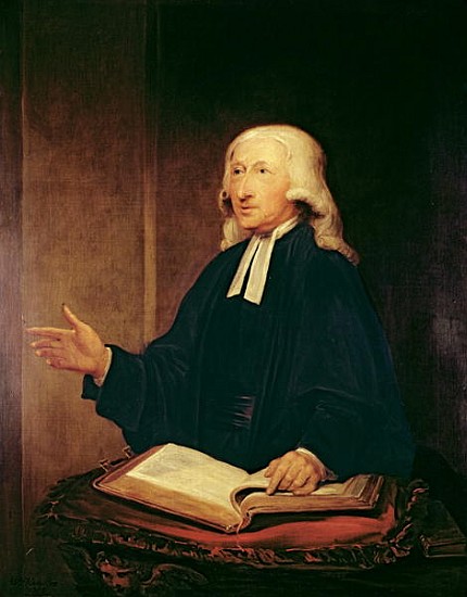 Portrait of John Wesley (1703-1791) 1788 od William Hamilton