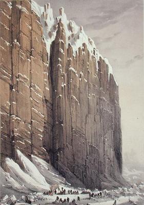 The Bivouac, Cape Seppings, from 'Ten Coloured Views taken during the Arctic Expedition of Her Majes od William Henry Browne