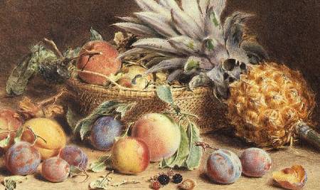 Still Life with fruit od William Henry Hunt