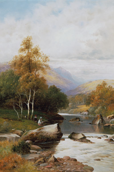 A Quiet Spot in the Festiniog Valley, Wales od William Henry Mander