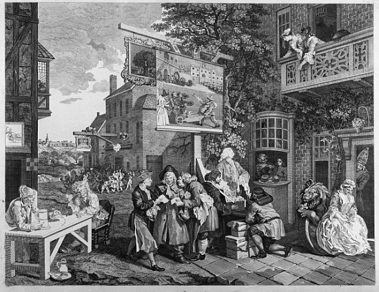 The Election II: Canvassing for Votes; engraved by Charles Grignion (1717-1810) 1757 (see also 1997) od William Hogarth