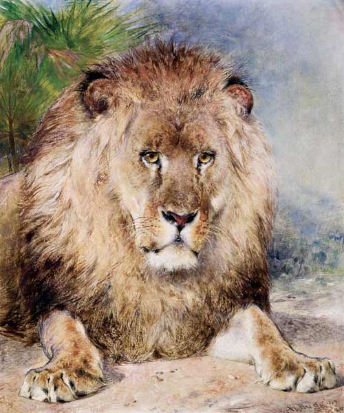 Lion od William Huggins