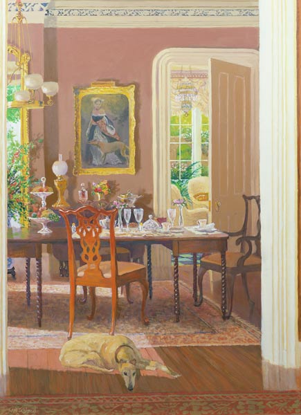Dining Room (Victorian Style) od William  Ireland