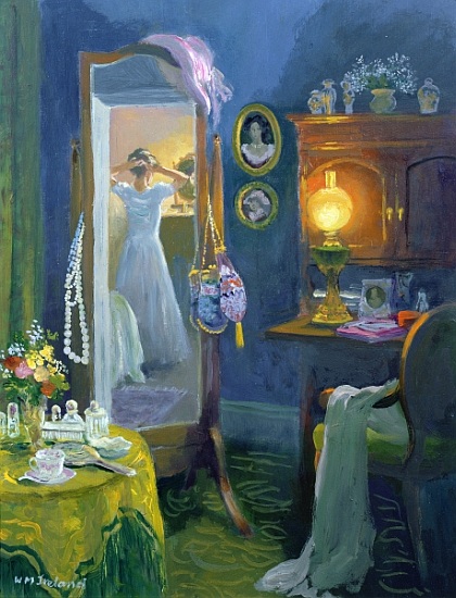 Dressing Room (Victorian Style) od William  Ireland