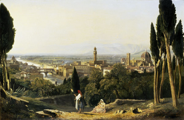 Florence from St Miniato od William James Muller
