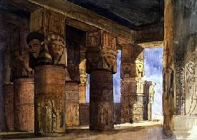 Temple of Denderah, Upper Egypt  on