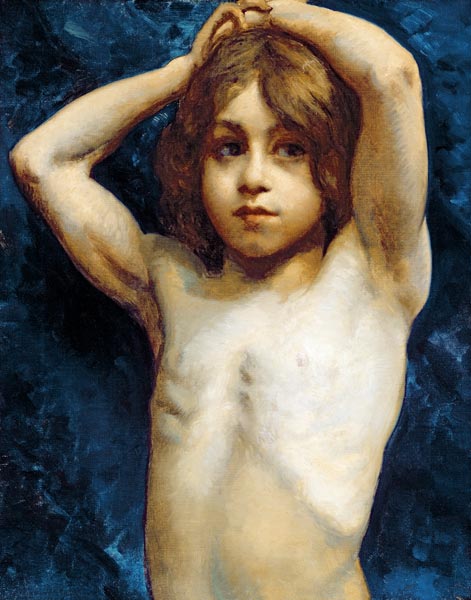 Study of a Young Boy od William John Wainwright