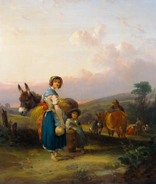 Gypsies od William Joseph Shayer
