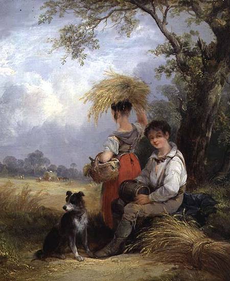 The Harvesters Lad od William Joseph Shayer