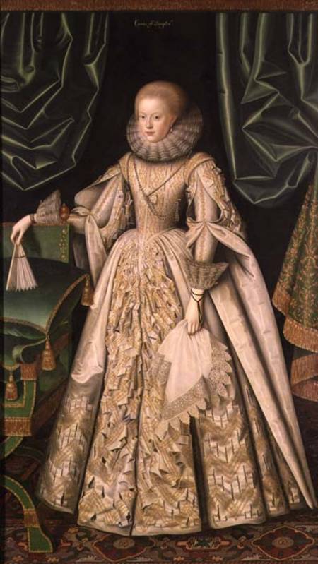 Anne Cecil, Countess of Stamford od William Larkin