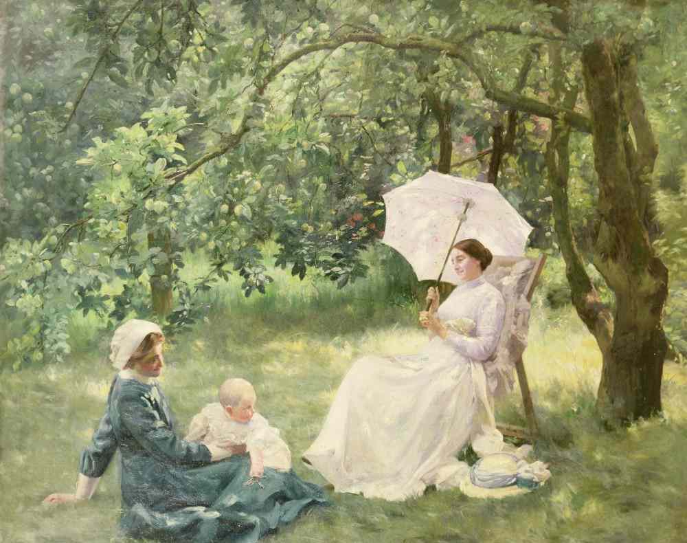 A Summers Afternoon od William Mainwaring Palin