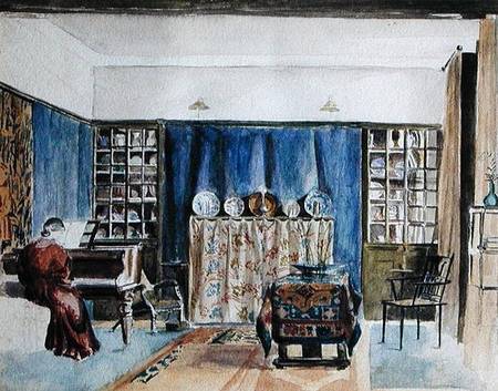 Interior of Kelmscott Manor od William  Morris