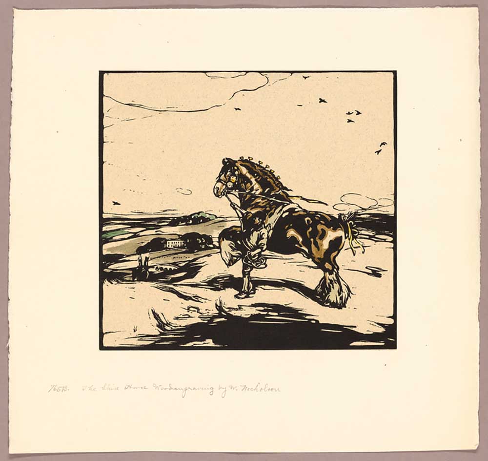 The Shire Horse od William Nicholson