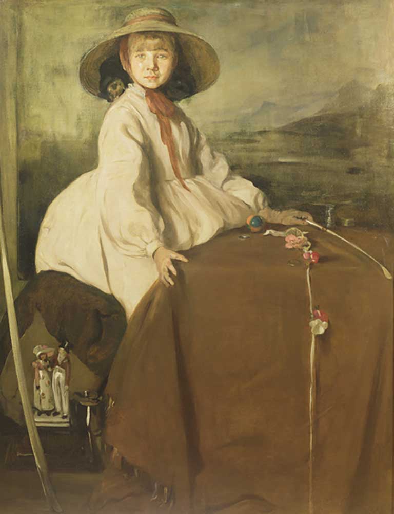 La Petite Marchand - Rosy Gordon Craig, 1902 od William Nicholson