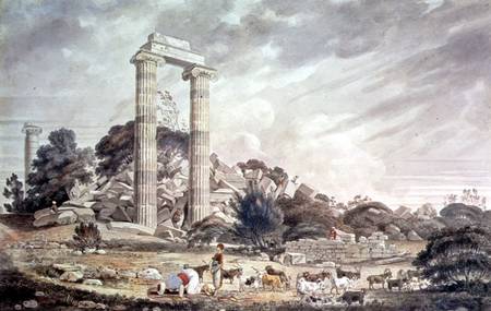 Temple of Apollo at Didyma od William Pars