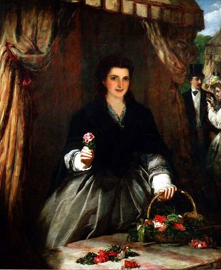 The Flower Seller od William Powel Frith