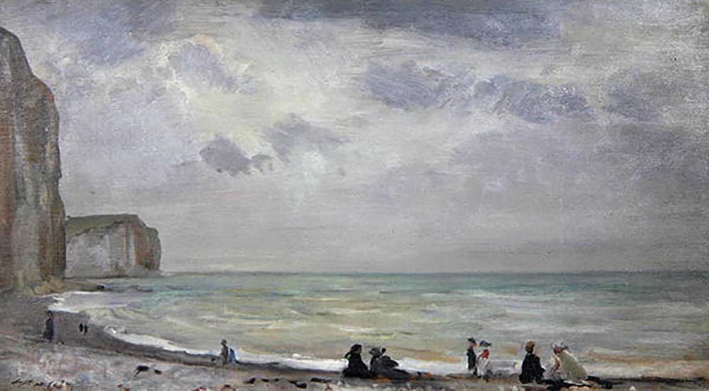 The Beach at Dover od William Russell