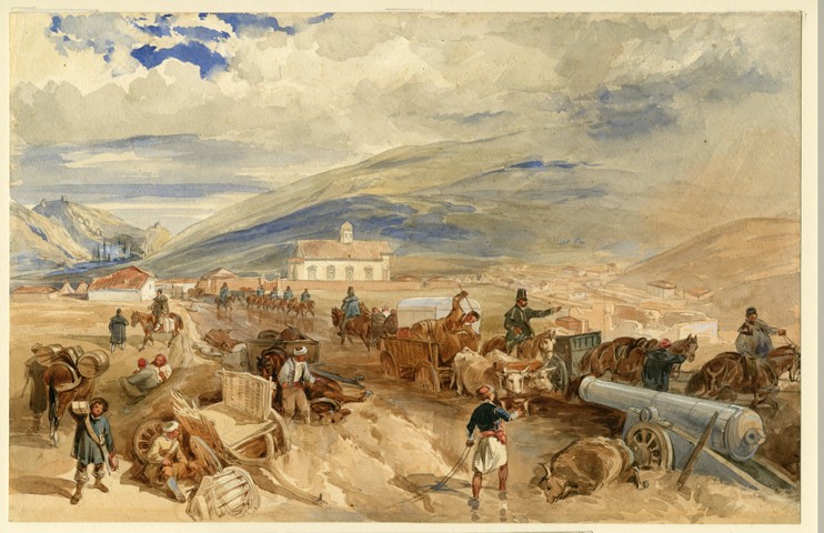 Balaclava, 1854 od William Simpson