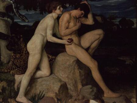 Adam and Eve od William Strang