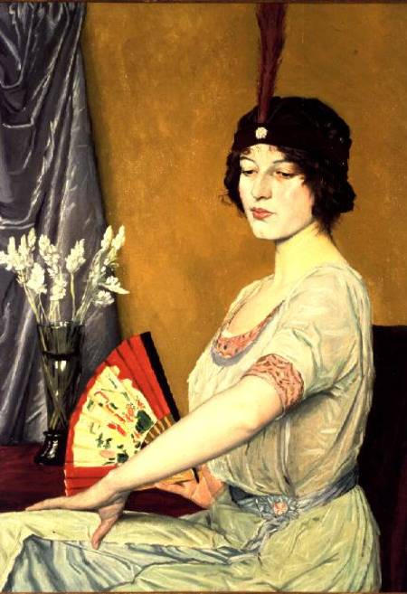 The Japanese Fan od William Strang