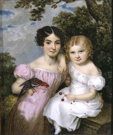 Maria and Fanny FitzHerbert od William the Elder Corden