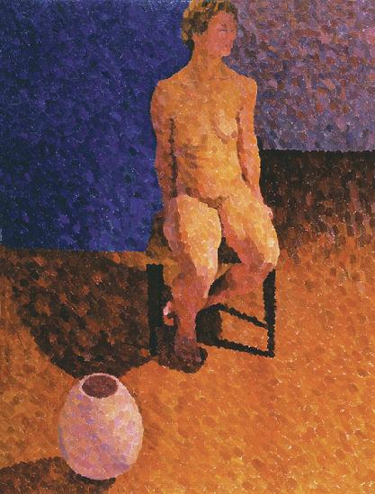 Seated Nude with Bowl