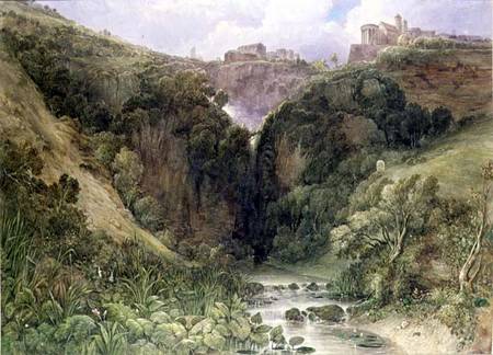 The Falls of Tivoli od William Wyld