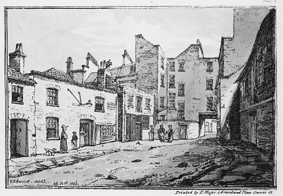 View of Cato Street od William Henry Harriott