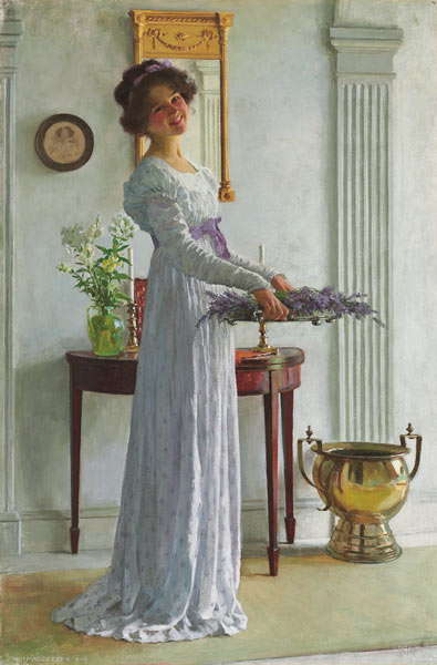 Lavendelernte od William Henry Margetson