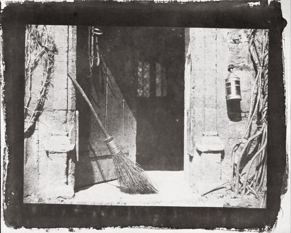 The Open Door, March, 1843 (b/w photo)  od William Henry Fox Talbot