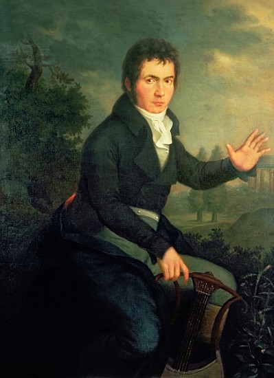 Ludvig van Beethoven (1770-1827), 1804 (for detail see 67289) od Willibrord Joseph Mahler or Maehler