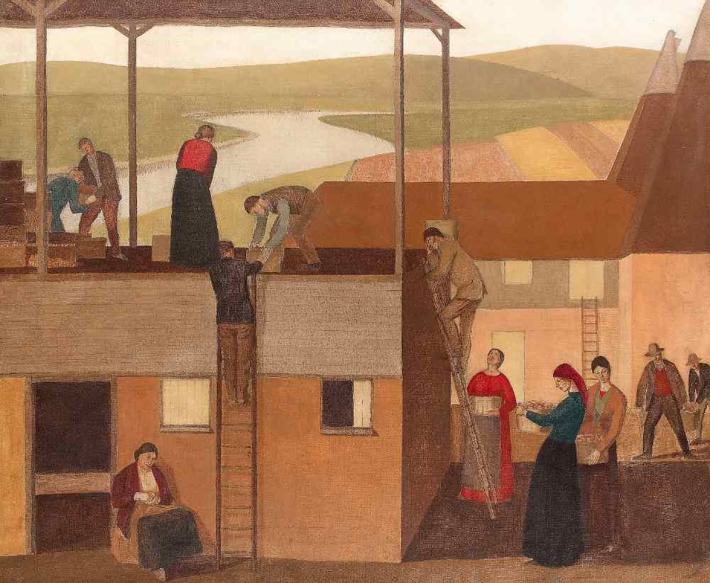 Design for Wall Decoration od Winifred Knights