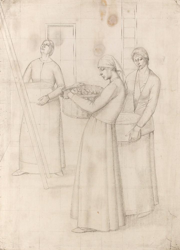 Study for Design for Wall Decoration od Winifred Knights