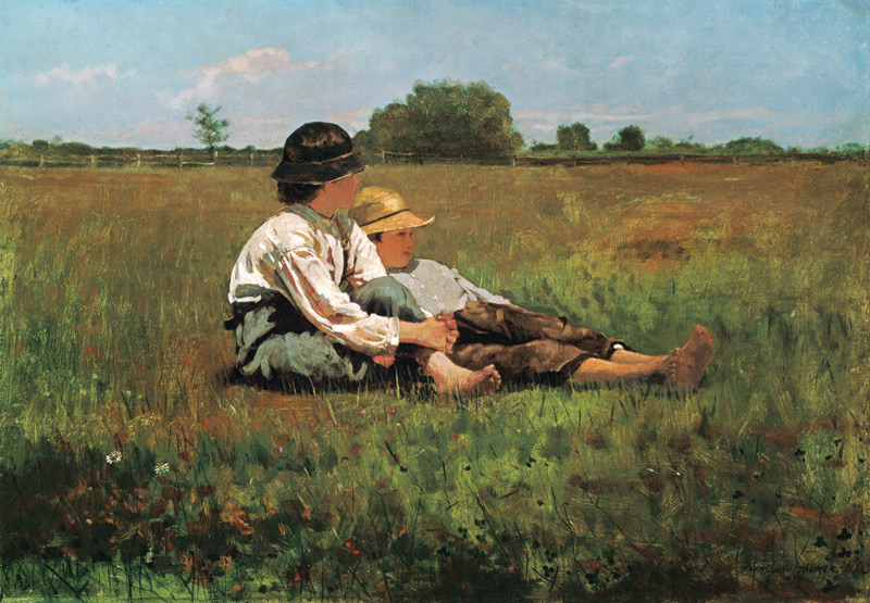 Boys in a Pasture od Winslow Homer