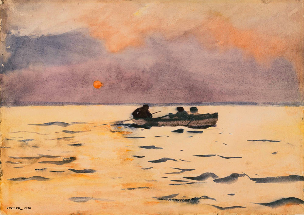 Rowing Home od Winslow Homer