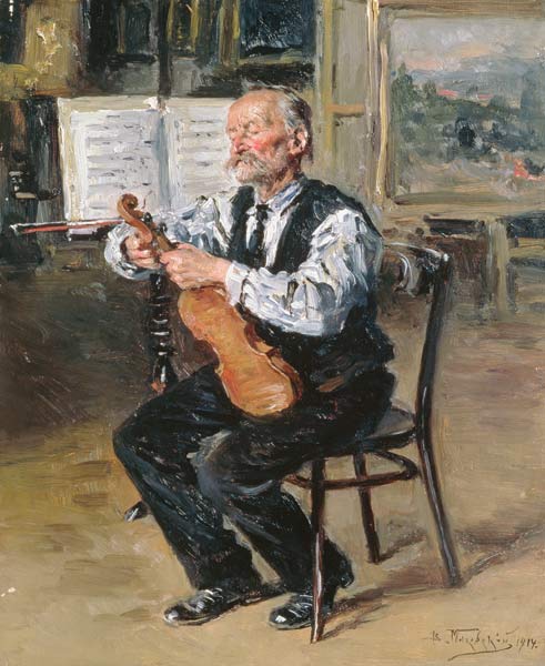 A Violin Maker od Wladimir Jegorowitsch Makowski