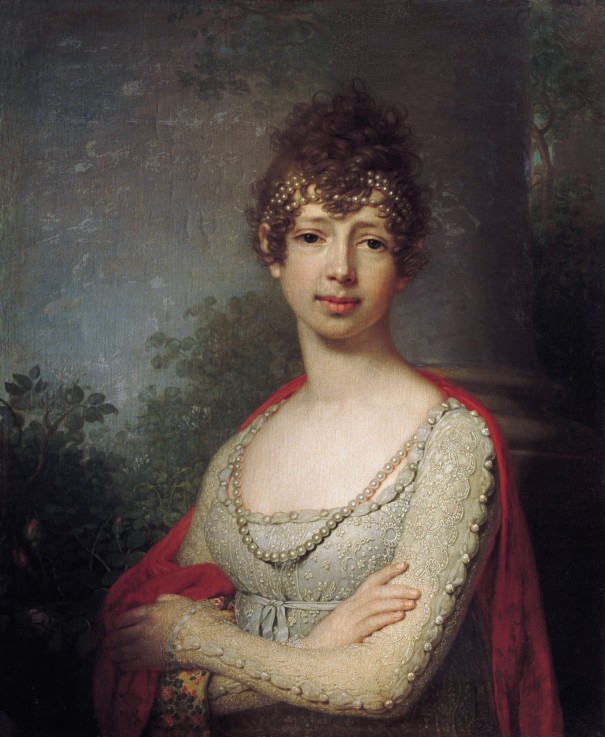 Grand Duchess Maria Pavlovna of Russia (1786–1859), Grand Duchess of Saxe-Weimar-Eisenach od Wladimir Lukitsch Borowikowski
