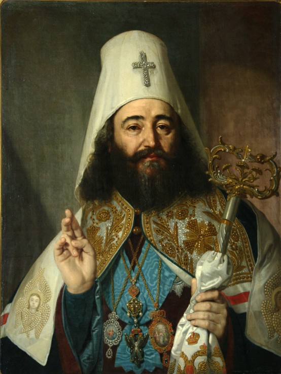 Portrait of Catholicos-Patriarch of All Georgia Anton II (1788-1811) od Wladimir Lukitsch Borowikowski