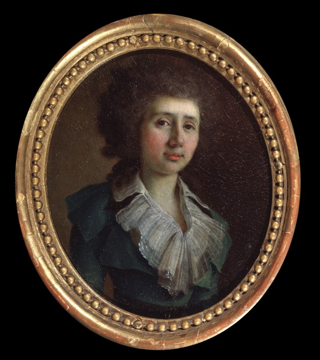 Portrait of the author Vasily V. Kapnist (1757/8-1823) od Wladimir Lukitsch Borowikowski