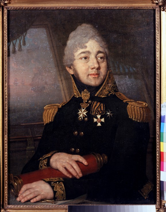 Portrait of Ilya Andreevich Boratynsky (1777-1836) od Wladimir Lukitsch Borowikowski