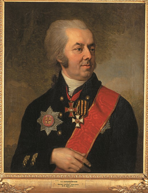 Portrait of Ioasaph Arbenev od Wladimir Lukitsch Borowikowski
