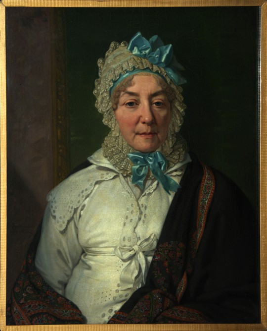 Portrait of Yekaterina Alexandrovna Arkharova od Wladimir Lukitsch Borowikowski