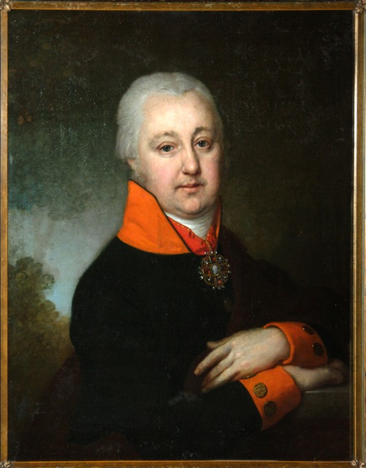 Portrait of Nikolai Mikhailovich Yakovlev od Wladimir Lukitsch Borowikowski