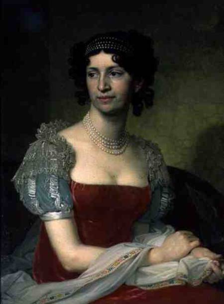Portrait of Princess Margarita Dolgorukaya (1785-1814) od Wladimir Lukitsch Borowikowski