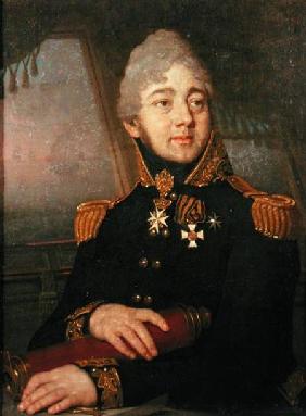 Portrait of the Russian poet Evgeny Boratynsky (1800-44)