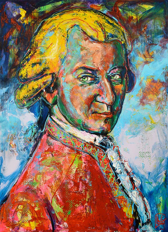 Wolfgang Amadeus Mozart od Jürgen Wölk