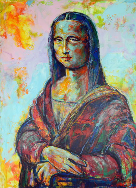 "Mona Lisa" Da Vinci od Jürgen Wölk