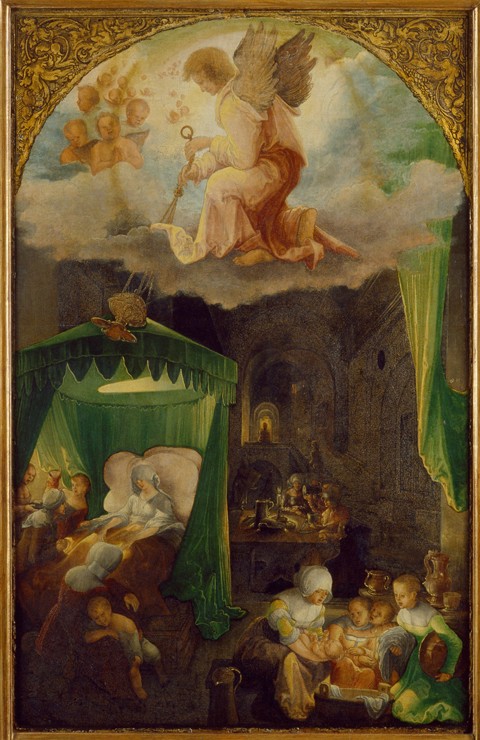 The Nativity of the Virgin od Wolf Huber