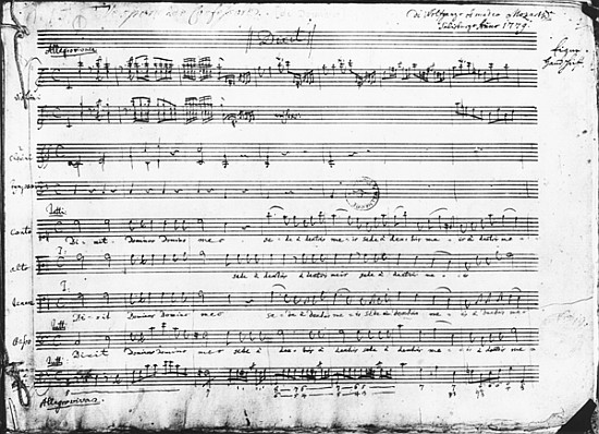 Sunday Vespers od Wolfgang Amadeus Mozart